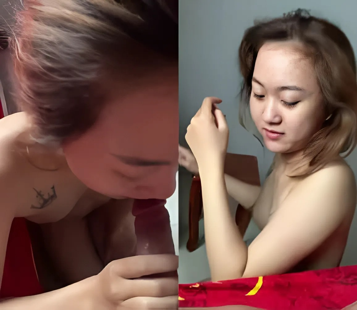 这个女孩第一次吸鸡巴